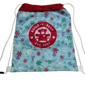 Build-A-Bear nylon drawstring backpack